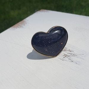 Charles Albert Sunstone Heart Ring